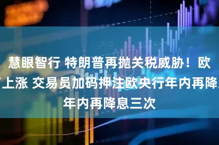 慧眼智行 特朗普再抛关税威胁！欧债应声上涨 交易员加码押注欧央行年内再降息三次
