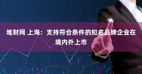 堆财网 上海：支持符合条件的知名品牌企业在境内外上市